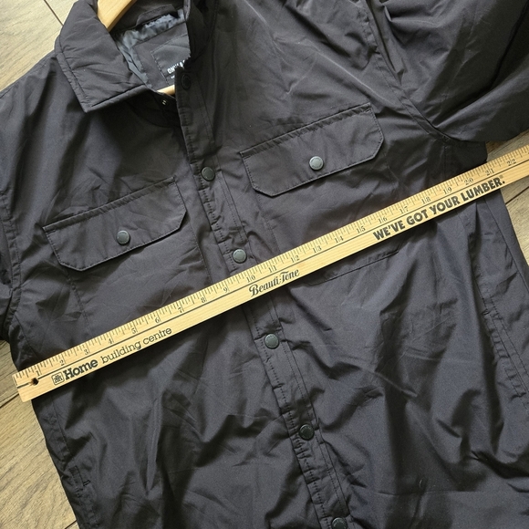 Only & Sons Men's Black Button Up Medium Jacket - Picture 8 of 12